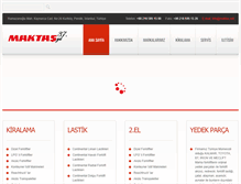 Tablet Screenshot of maktas.net